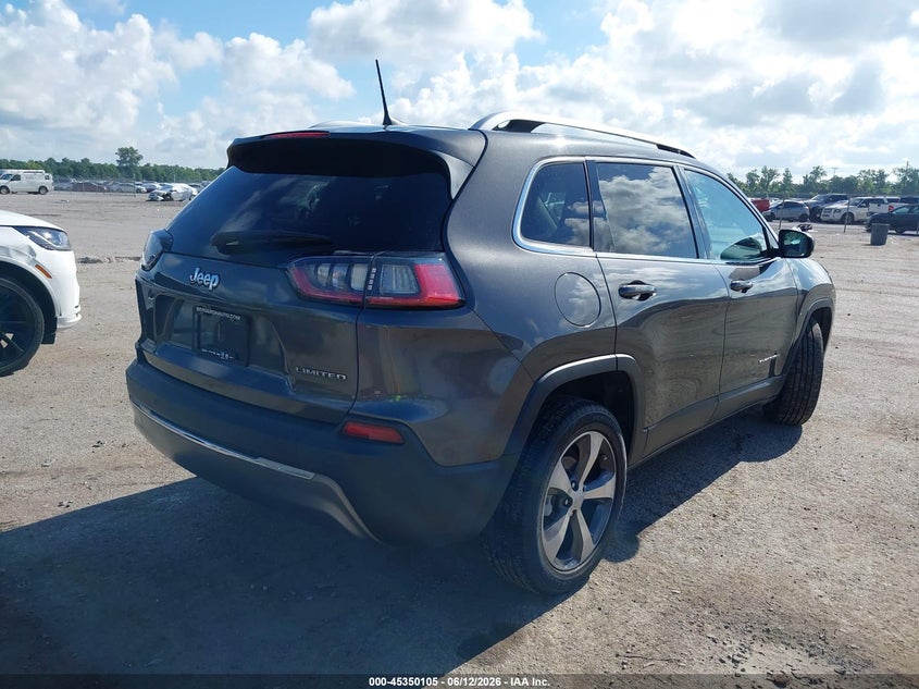 2019 Jeep Cherokee VIN 1C4PJLDB6KD278423 IAAI salvage auction — WATER/FLOOD, Certificate Of Destruction (Louisiana), sold $2,600 on 2026-07-19 (photo 4)