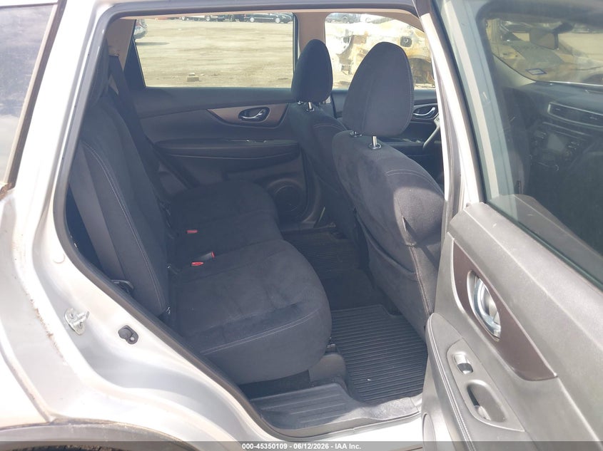 2016 Nissan Rogue VIN JN8AT2MT5GW025550 IAAI salvage auction — FRONT END, Salvage (Texas), sold $450 on 2026-07-23 (photo 8)