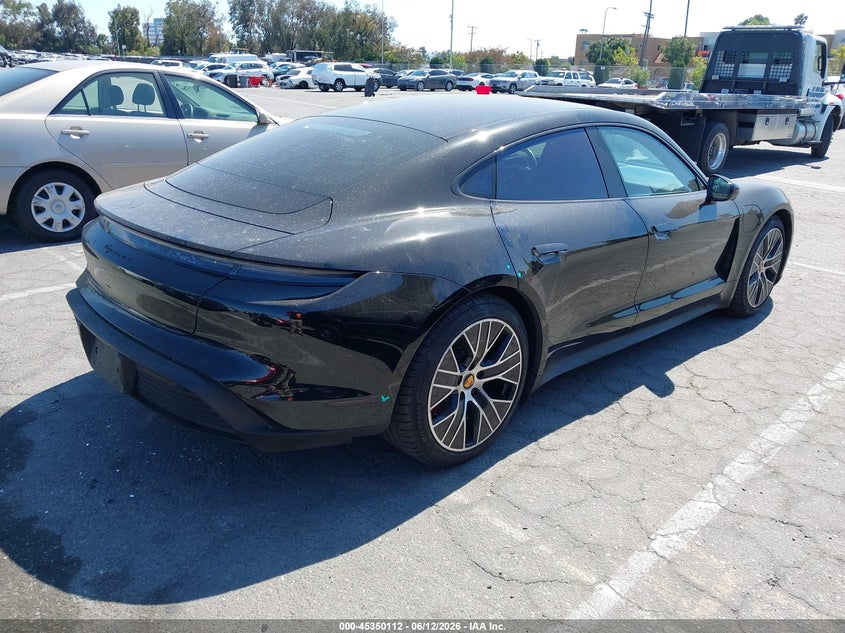 2021 Porsche Taycan VIN WP0AB2Y15MSA44788 IAAI salvage auction — Unknown, Salvage (California), sold $27,750 on 2026-07-08 (photo 4)