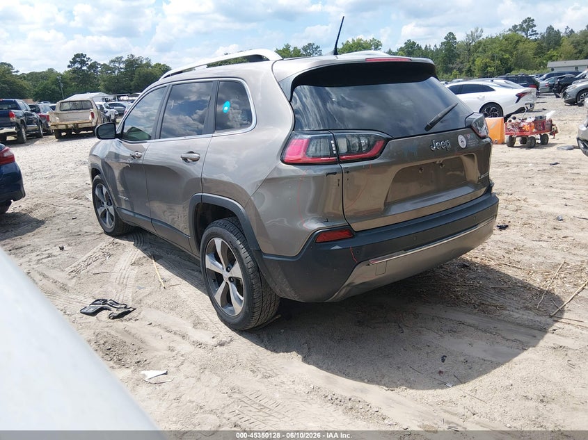 2019 Jeep Cherokee VIN 1C4PJLDB6KD325434 IAAI salvage auction — RIGHT FRONT, Clear (South Carolina), sold $3,000 on 2026-09-09 (photo 3)