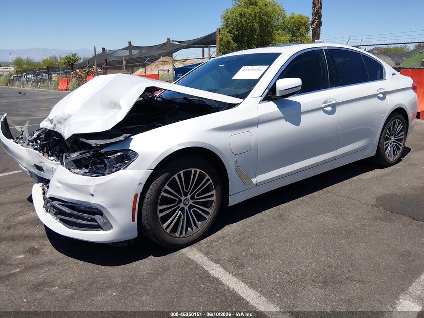 2018 BMW 5er VIN WBAJA9C59JB251874 IAAI salvage auction — FRONT END, Wait Title, sold $4,950 on 2026-08-02 (photo 2)