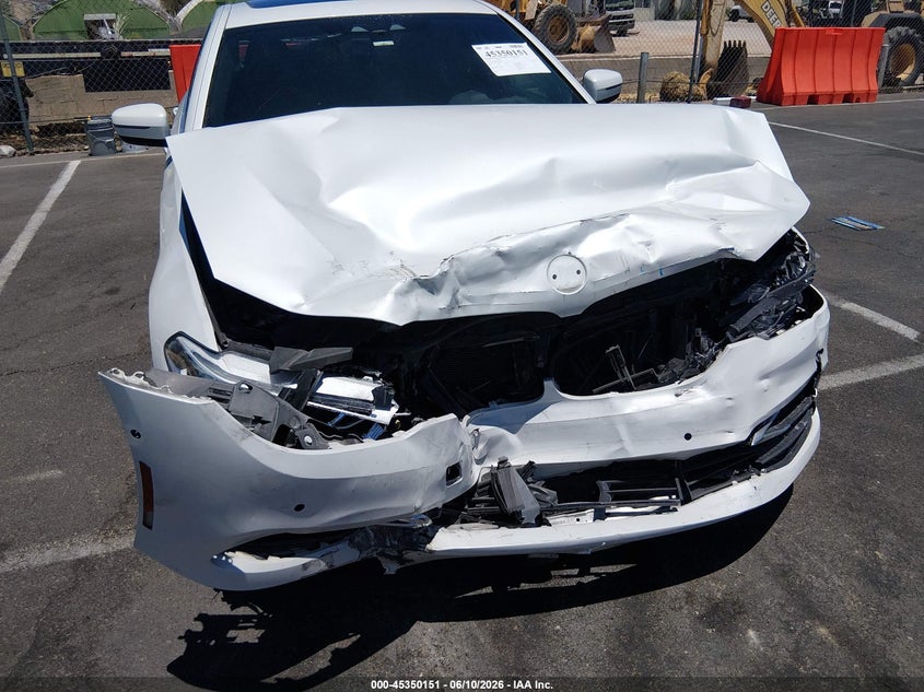 2018 BMW 5er VIN WBAJA9C59JB251874 IAAI salvage auction — FRONT END, Wait Title, sold $4,950 on 2026-08-02 (photo 6)