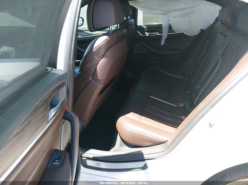 2018 BMW 5er VIN WBAJA9C59JB251874 IAAI salvage auction — FRONT END, Wait Title, sold $4,950 on 2026-08-02 (photo 8)