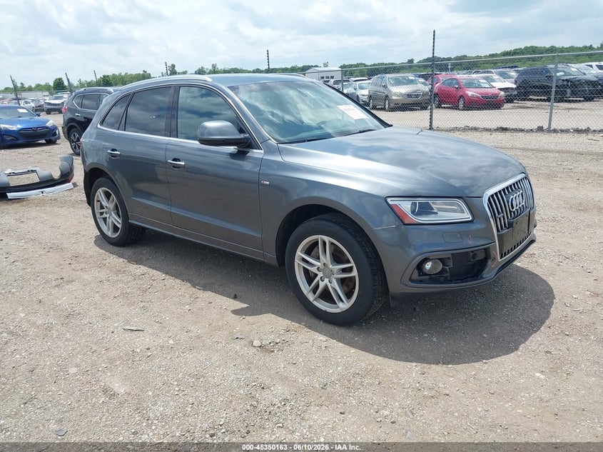 2016 Audi Q5 VIN WA1D7AFP0GA132133 IAAI salvage auction — REAR END, Salvage (Illinois), sold $25 on 2026-07-29 (photo 1)