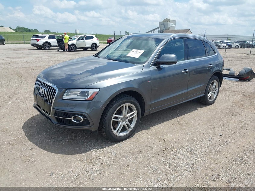 2016 Audi Q5 VIN WA1D7AFP0GA132133 IAAI salvage auction — REAR END, Salvage (Illinois), sold $25 on 2026-07-29 (photo 2)