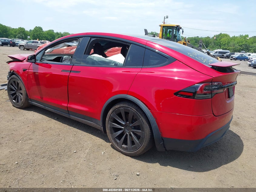 2022 Tesla Model x VIN 7SAXCBE58NF357833 IAAI salvage auction — FRONT END, Salvage Title, sold $11,400 on 2026-07-17 (photo 3)