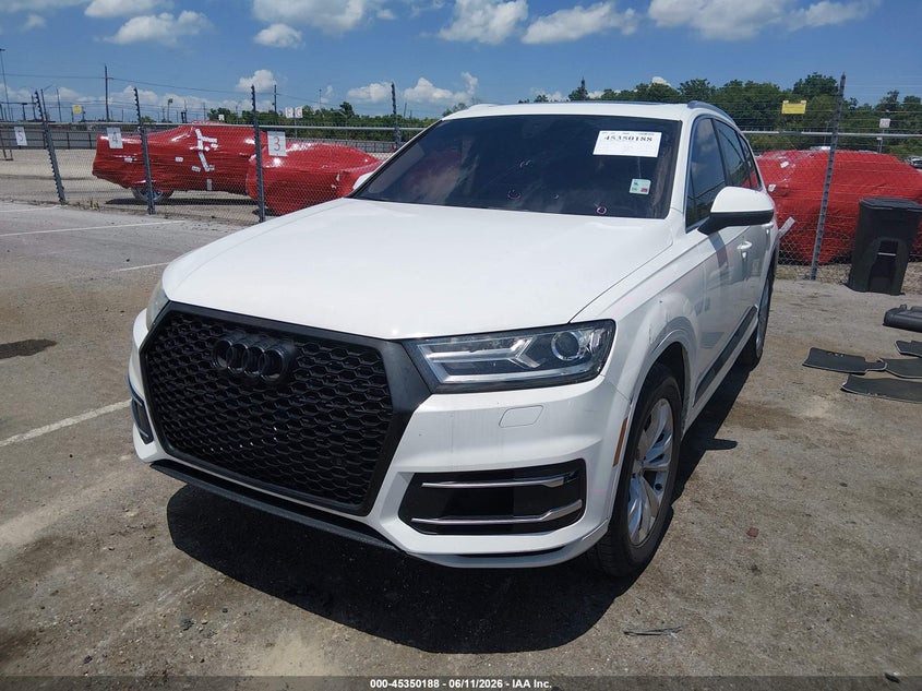 2017 Audi Q7 VIN WA1LAAF78HD042872 IAAI salvage auction — WATER/FLOOD, Salvage Title, sold $4,650 on 2026-07-19 (photo 2)