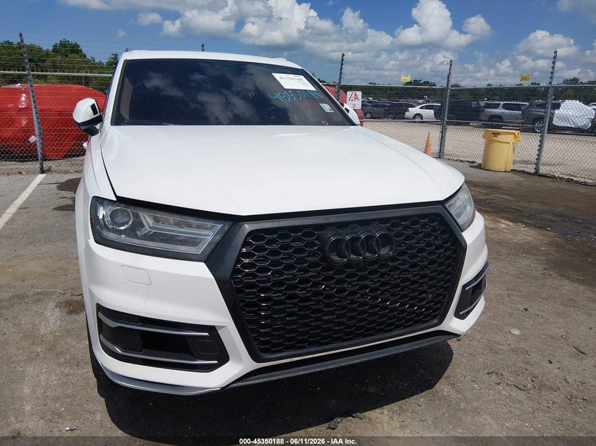 2017 Audi Q7 VIN WA1LAAF78HD042872 IAAI salvage auction — WATER/FLOOD, Salvage Title, sold $4,650 on 2026-07-19 (photo 6)