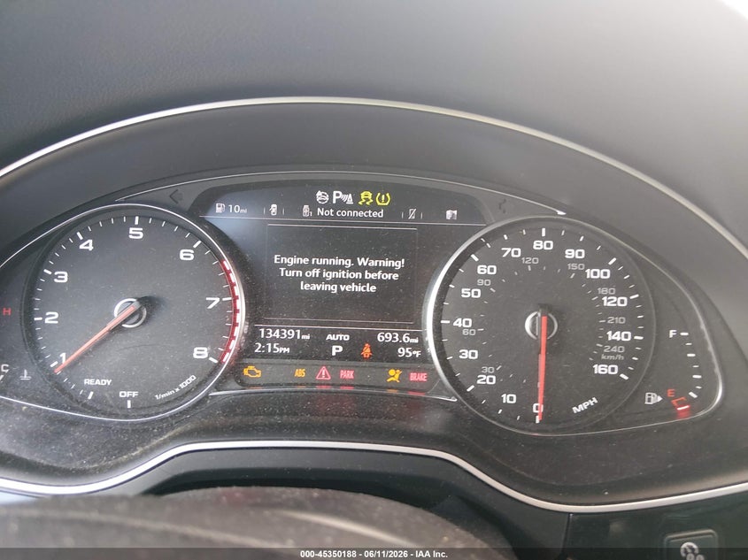 2017 Audi Q7 VIN WA1LAAF78HD042872 IAAI salvage auction — WATER/FLOOD, Salvage Title, sold $4,650 on 2026-07-19 (photo 7)