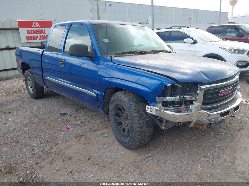 2004 Gmc Sierra 1500 VIN 2GTEC19V241116585 IAAI salvage auction — FRONT END, Salvage (Texas), sold $550 on 2026-07-09 (photo 1)