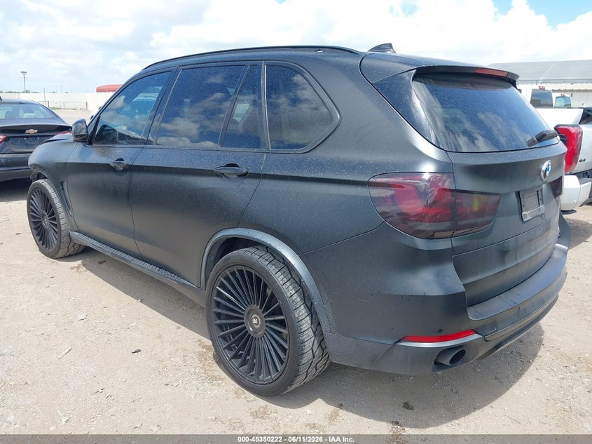 2015 BMW X5 VIN 5UXKR2C50F0H35637 IAAI salvage auction — FRONT END, Original (Texas), sold $4,075 on 2026-07-29 (photo 3)