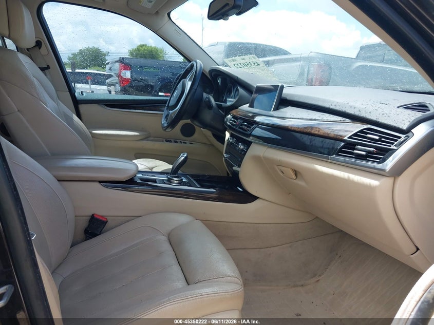 2015 BMW X5 VIN 5UXKR2C50F0H35637 IAAI salvage auction — FRONT END, Original (Texas), sold $4,075 on 2026-07-27 (photo 5)