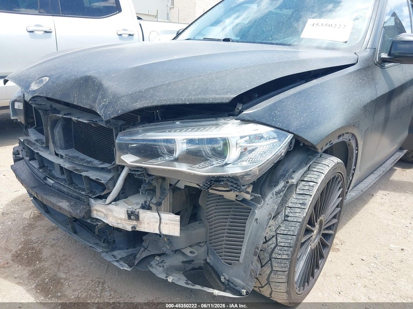 2015 BMW X5 VIN 5UXKR2C50F0H35637 IAAI salvage auction — FRONT END, Original (Texas), sold $4,075 on 2026-07-27 (photo 6)