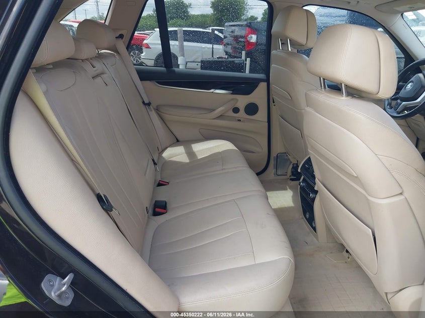 2015 BMW X5 VIN 5UXKR2C50F0H35637 IAAI salvage auction — FRONT END, Original (Texas), sold $4,075 on 2026-07-29 (photo 8)