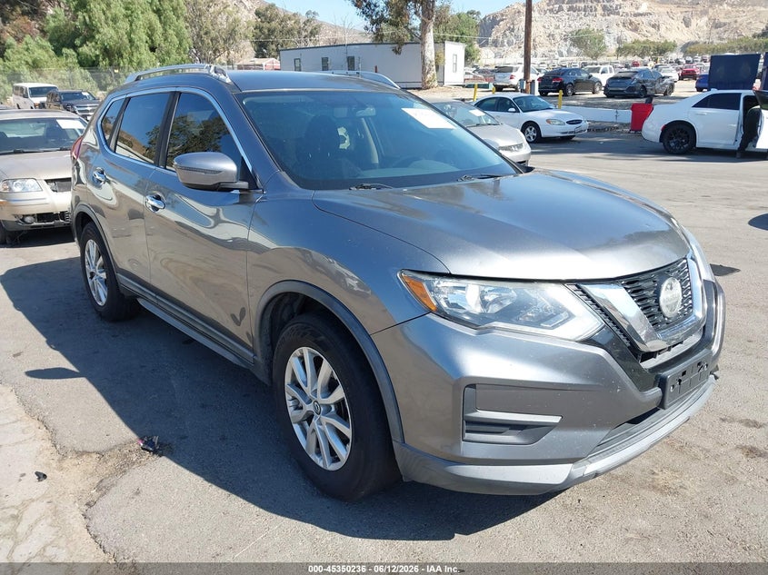 2018 Nissan Rogue VIN KNMAT2MT5JP562920 IAAI salvage auction — LEFT REAR, Salvage (California), sold $2,150 on 2026-07-14 (photo 1)