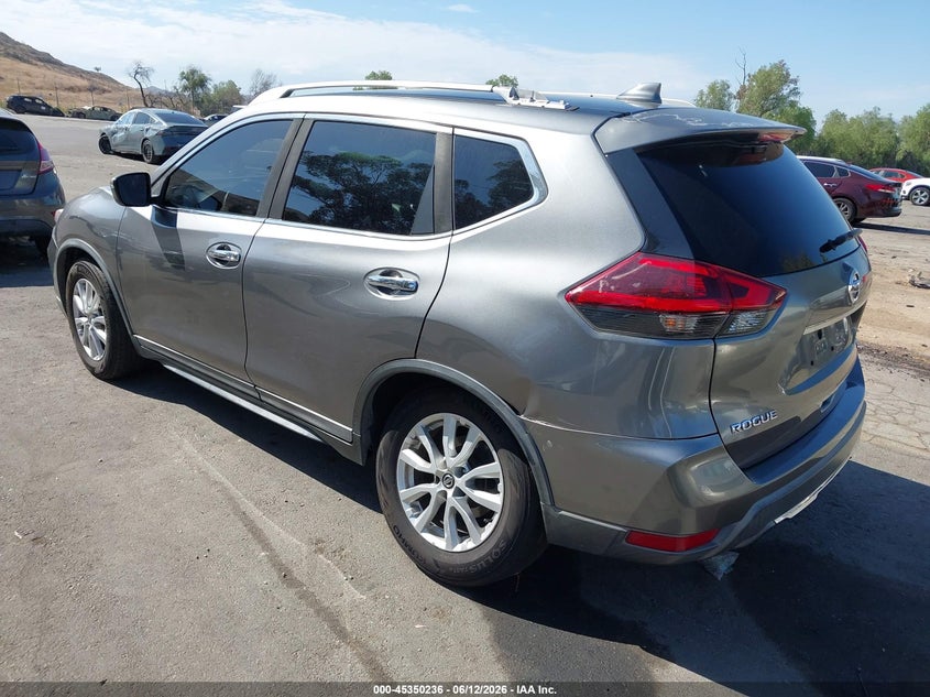 2018 Nissan Rogue VIN KNMAT2MT5JP562920 IAAI salvage auction — LEFT REAR, Salvage (California), sold $2,150 on 2026-07-14 (photo 3)