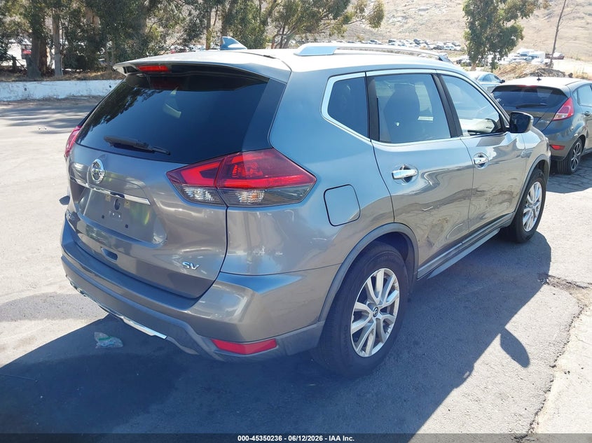 2018 Nissan Rogue VIN KNMAT2MT5JP562920 IAAI salvage auction — LEFT REAR, Salvage (California), sold $2,150 on 2026-07-14 (photo 4)