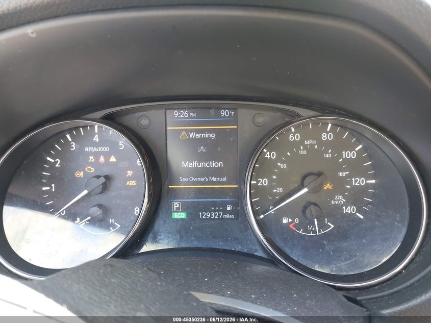 2018 Nissan Rogue VIN KNMAT2MT5JP562920 IAAI salvage auction — LEFT REAR, Salvage (California), sold $2,150 on 2026-07-14 (photo 7)