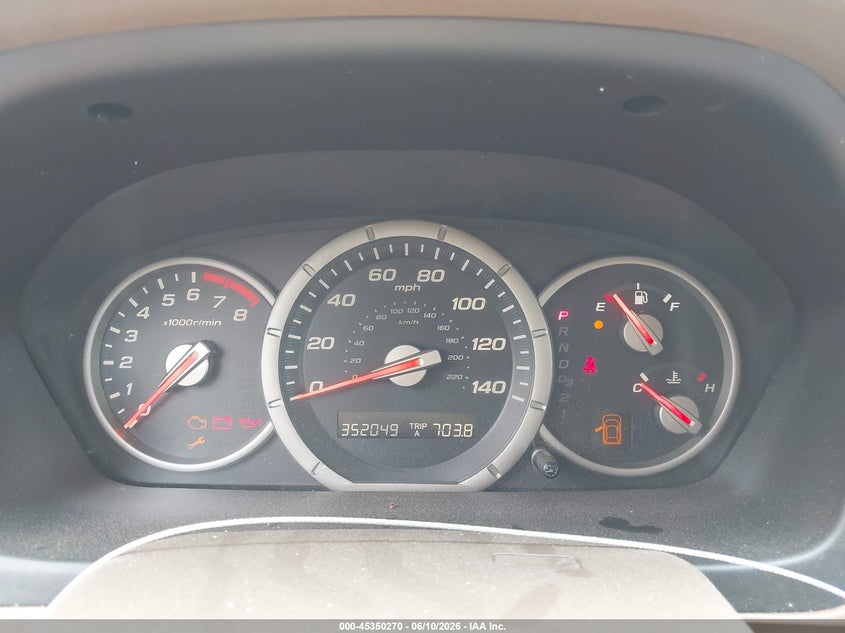 2008 Honda Pilot VIN 5FNYF285X8B003479 IAAI salvage auction — FRONT END, Salvage (North Carolina), sold $250 on 2026-07-09 (photo 7)