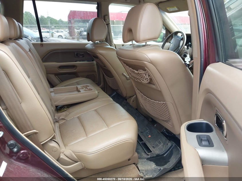 2008 Honda Pilot VIN 5FNYF285X8B003479 IAAI salvage auction — FRONT END, Salvage (North Carolina), sold $250 on 2026-07-09 (photo 8)