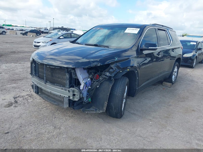 2020 Chevrolet Traverse VIN 1GNERGKW3LJ152432 IAAI salvage auction — FRONT END, Salvage Title, sold $4,600 on 2026-08-26 (photo 2)