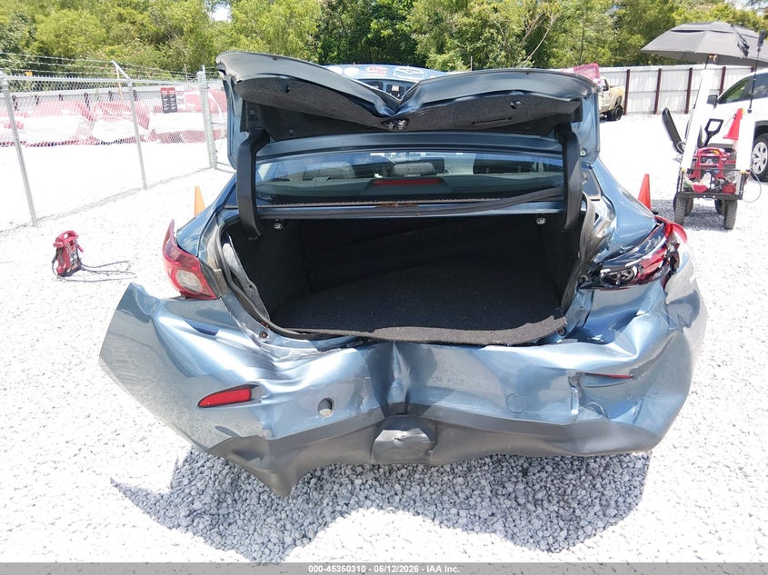 2016 Mazda 3 VIN JM1BM1T74G1304674 IAAI salvage auction — FRONT & REAR, Salvage Title, sold $25 on 2026-07-23 (photo 6)