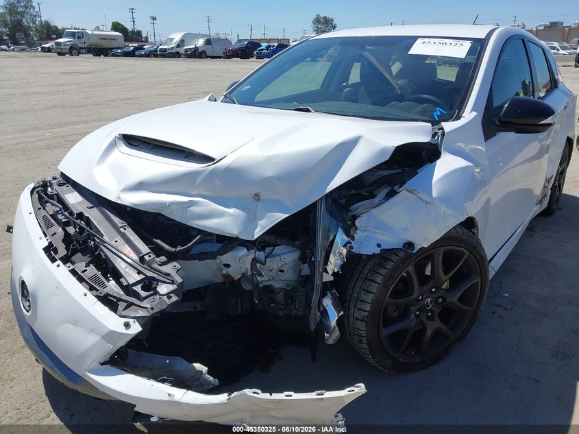 2013 Mazda 3 VIN JM1BL1L46D1731424 IAAI salvage auction — LEFT FRONT, Salvage (California), sold $700 on 2026-07-15 (photo 6)