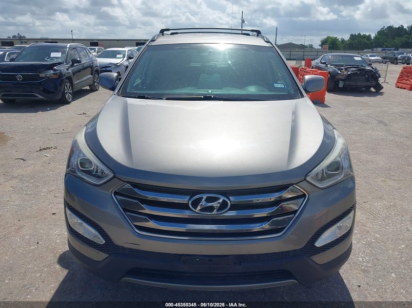 2013 Hyundai Santa fe VIN 5XYZU3LA5DG077609 IAAI salvage auction — NORMAL WEAR, Original (Texas), sold $2,075 on 2026-07-08 (photo 6)