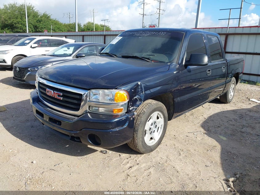 2005 Gmc Sierra 1500 VIN 2GTEC13T551392963 IAAI salvage auction — REPOSSESSION, Original (Texas), sold $975 on 2026-07-09 (photo 2)