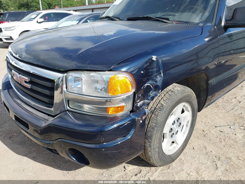 2005 Gmc Sierra 1500 VIN 2GTEC13T551392963 IAAI salvage auction — REPOSSESSION, Original (Texas), sold $975 on 2026-07-09 (photo 6)