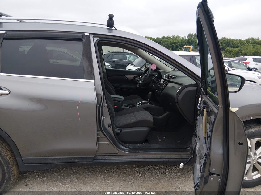2016 Nissan Rogue VIN KNMAT2MV0GP680609 IAAI salvage auction — FRONT & REAR, Salvage (Ohio), sold $700 on 2026-07-22 (photo 5)