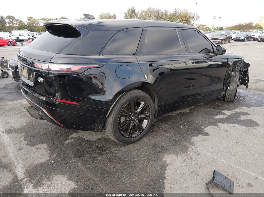 2020 Land rover Range rover velar VIN SALYK2EXXLA242882 IAAI salvage auction — RIGHT FRONT, Salvage (California), sold $9,500 on 2026-07-29 (photo 4)