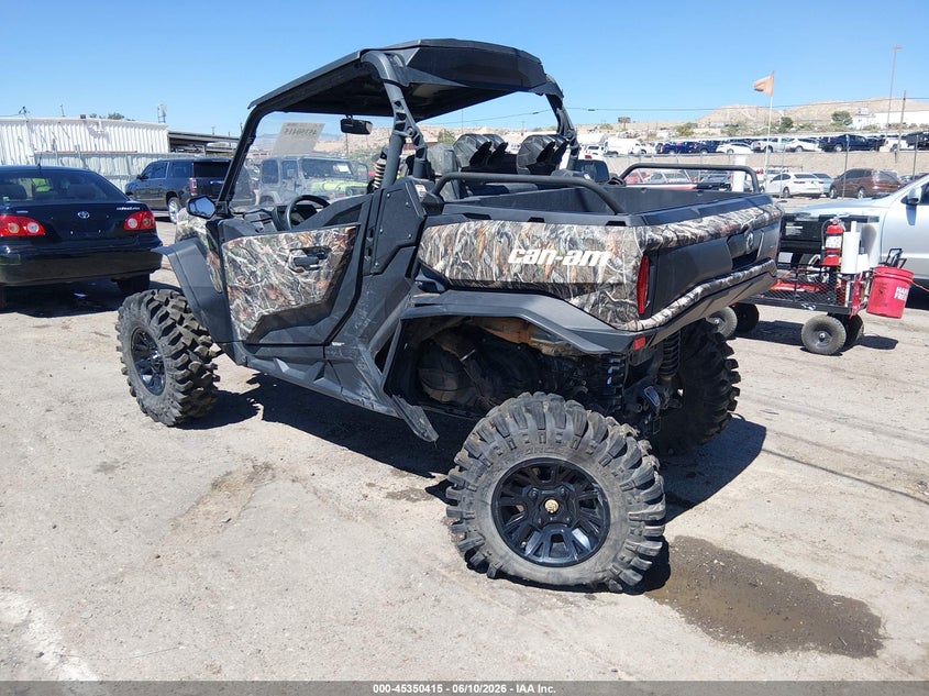 2025 Can-am/ brp Commander VIN 3JBAWAX4XSE000103 IAAI salvage auction — UNDERCARRIAGE, Salvage Title, sold $7,750 on 2026-08-20 (photo 4)