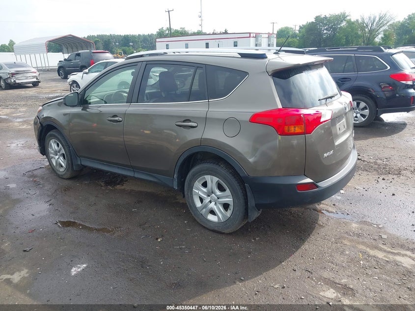 2015 Toyota Rav4 VIN JTMBFREV2FD097378 IAAI salvage auction — NORMAL WEAR, Clear (Virginia), sold $4,650 on 2026-07-14 (photo 3)