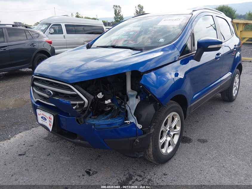 2018 Ford Ecosport VIN MAJ6P1UL3JC182685 IAAI salvage auction — LEFT FRONT, Salvage Title, sold $1,550 on 2026-07-22 (photo 6)