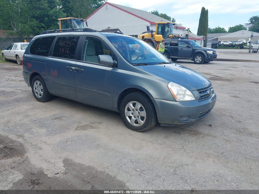 2008 Kia SEDONA VIN KNDMB233686256861 IAAI salvage auction — NORMAL WEAR, Original (Maine), sold $675 on 2026-07-06 (photo 1)