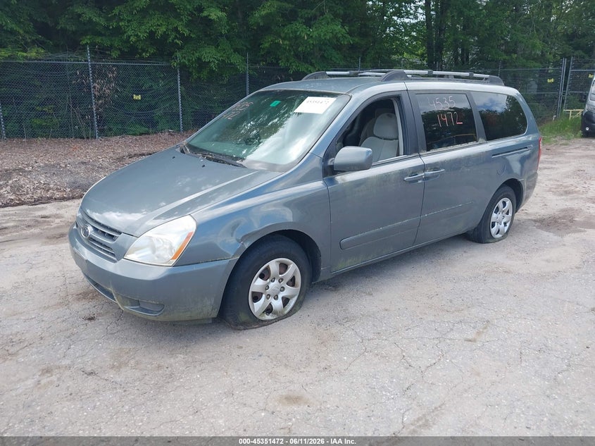 2008 Kia SEDONA VIN KNDMB233686256861 IAAI salvage auction — NORMAL WEAR, Original (Maine), sold $675 on 2026-07-06 (photo 2)