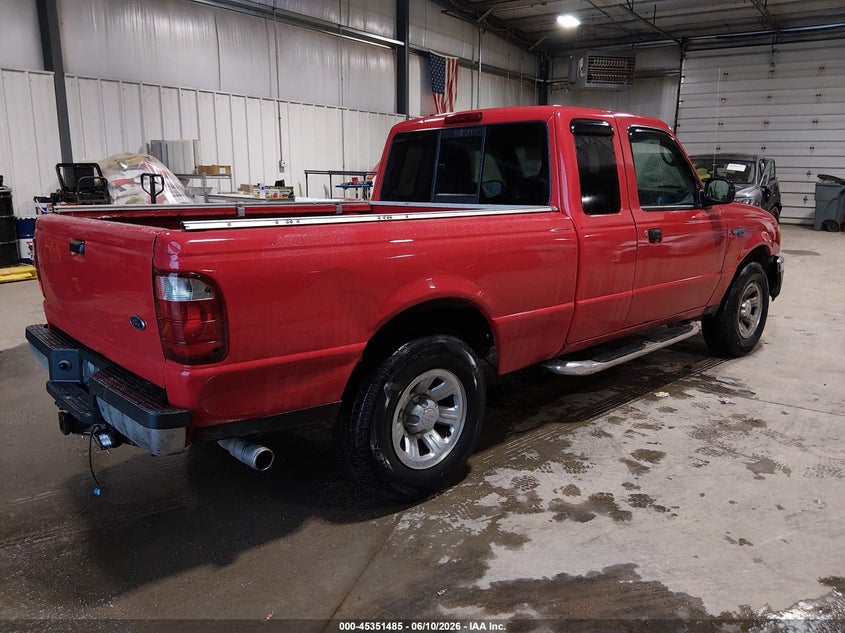 2004 Ford Ranger VIN 1FTZR44U14PB61701 IAAI salvage auction — LEFT FRONT, Salvage (Illinois), sold $450 on 2026-07-09 (photo 4)