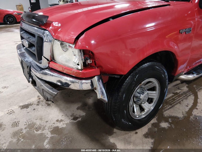 2004 Ford Ranger VIN 1FTZR44U14PB61701 IAAI salvage auction — LEFT FRONT, Salvage (Illinois), sold $450 on 2026-07-09 (photo 6)