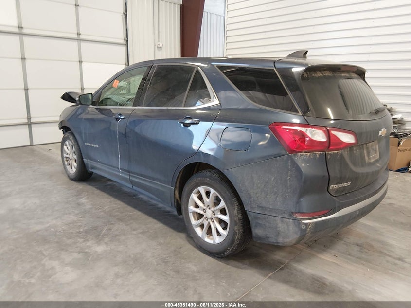 2018 Chevrolet Equinox VIN 3GNAXJEV1JS603678 IAAI salvage auction — FRONT END, Salvage Title, sold $525 on 2026-09-29 (photo 3)