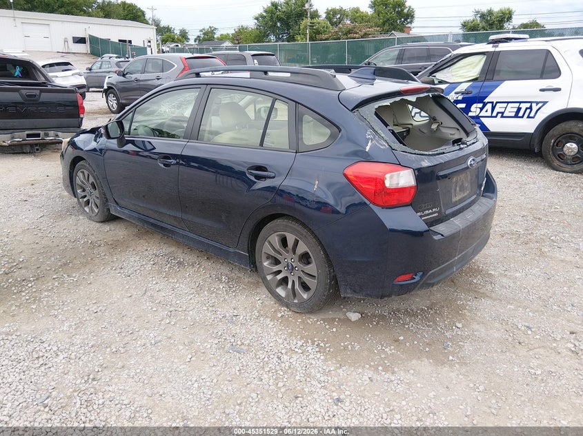 2016 Subaru Impreza VIN JF1GPAS6XGH311700 IAAI salvage auction — FRONT END, Salvage (Idaho), sold $1,050 on 2026-07-08 (photo 3)