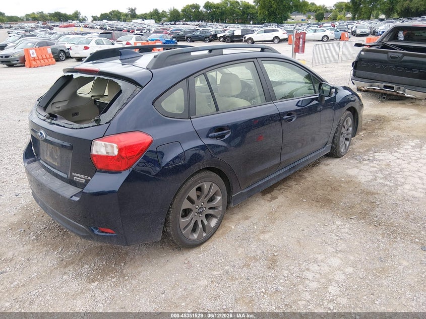 2016 Subaru Impreza VIN JF1GPAS6XGH311700 IAAI salvage auction — FRONT END, Salvage (Idaho), sold $1,050 on 2026-07-08 (photo 4)