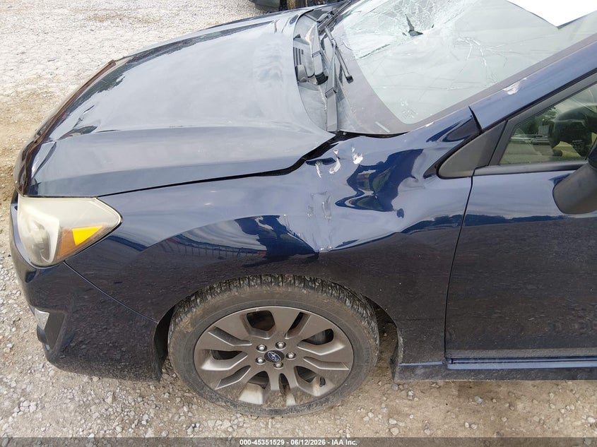 2016 Subaru Impreza VIN JF1GPAS6XGH311700 IAAI salvage auction — FRONT END, Salvage (Idaho), sold $1,050 on 2026-07-08 (photo 6)