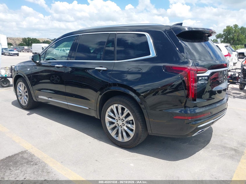 2024 Cadillac XT6 VIN 1GYKPERS8RZ736130 IAAI salvage auction — Side, Original (Texas), sold $20,550 on 2026-08-24 (photo 3)