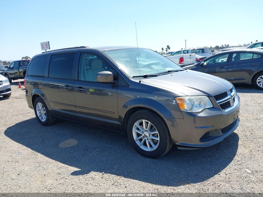 2016 Dodge Grand caravan VIN 2C4RDGCG0GR347258 IAAI salvage auction — NORMAL WEAR, Sf97 (California), sold $7,700 on 2026-07-28 (photo 1)