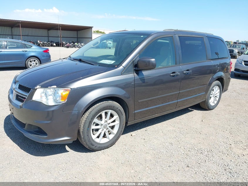 2016 Dodge Grand caravan VIN 2C4RDGCG0GR347258 IAAI salvage auction — NORMAL WEAR, Sf97 (California), sold $7,700 on 2026-07-28 (photo 2)