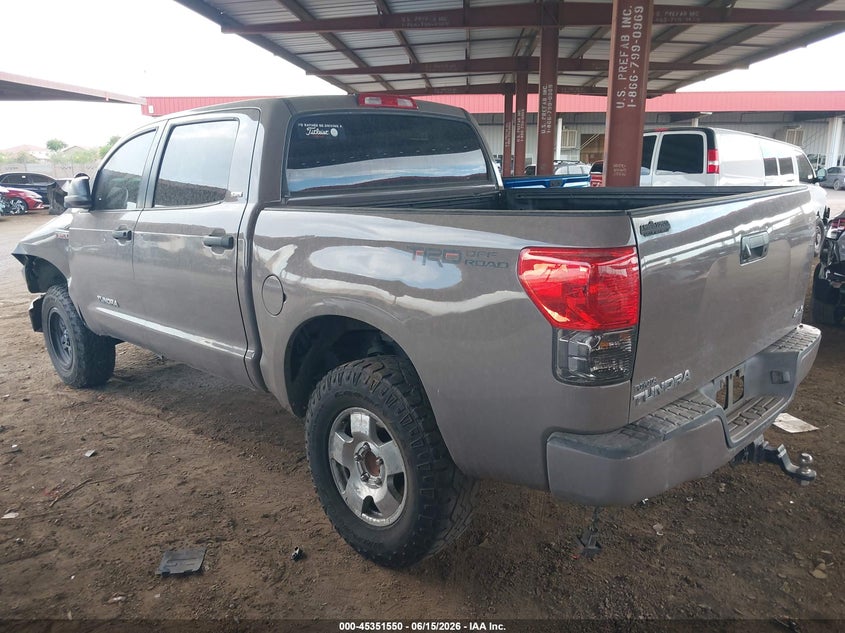 2012 Toyota Tundra VIN 5TFDY5F1XCX242426 IAAI salvage auction — FRONT END, Salvage (Arizona), sold $3,300 on 2026-07-07 (photo 3)