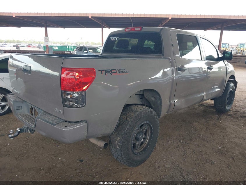 2012 Toyota Tundra VIN 5TFDY5F1XCX242426 IAAI salvage auction — FRONT END, Salvage (Arizona), sold $3,300 on 2026-07-07 (photo 4)