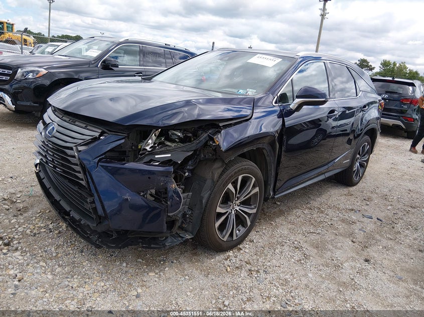2018 Lexus Rx VIN JTJDGKCA2J2003885 IAAI salvage auction — FRONT END, Salvage (Ohio), sold $10,000 on 2026-07-28 (photo 2)