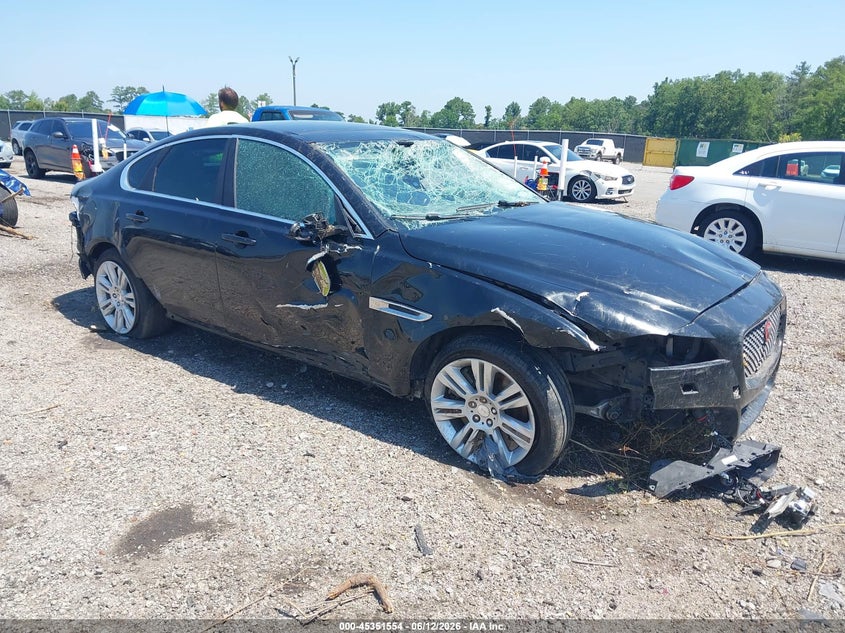 2016 Jaguar Xf VIN SAJBD4BV7GCY06182 IAAI salvage auction — FRONT END, Salvage (South Carolina), sold $1,550 on 2026-07-19 (photo 1)